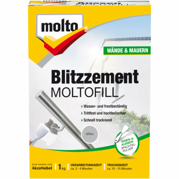 Molto Blitzzement Moltofill Práškový tmel pro exteriér a ...