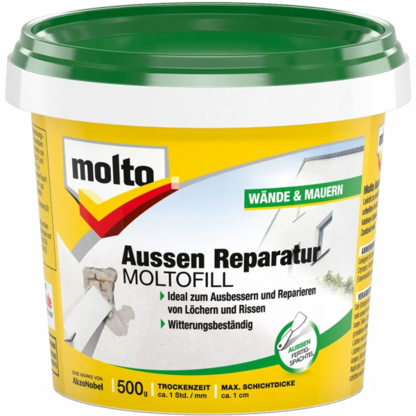 Molto Repair Moltofill Exteriér Hotový tmel 500 g