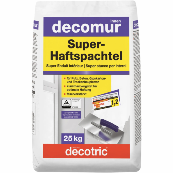 Superlepicí tmel Decomur 25 kg