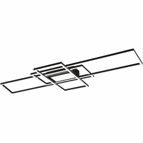 Stropní LED svítidlo Trio Irvine 105 cm x 42 cm antracit