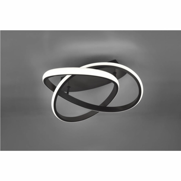 Stropní LED světlo Reality Course matně černé