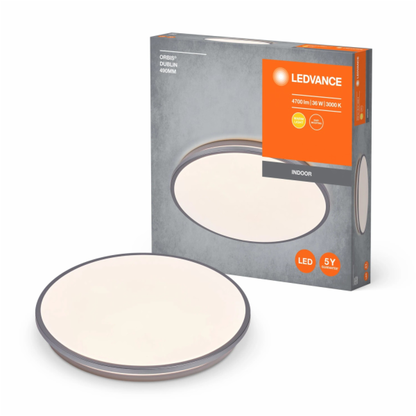 Stropní LED svítidlo Ledvance Orbis Dublin Silver O 48,7 cm