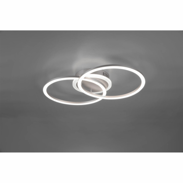 Trio LED stropní svítidlo Venida titanová barva
