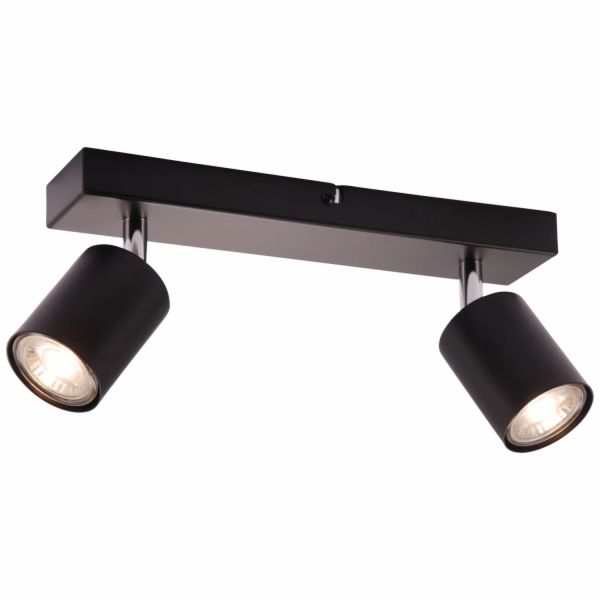 Brilantní LED stropní bodové světlo Taio 2-světlo černé 3...