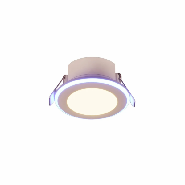 Trio LED zapuštěná světla Argus 1 světlo bílá matná O 8,2 cm