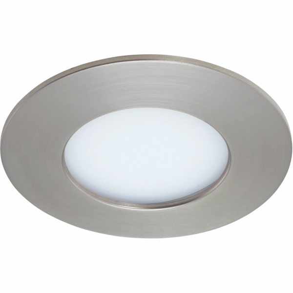 Zapuštěné LED svítidlo Briloner, plast, matný nikl, V: 3 ...