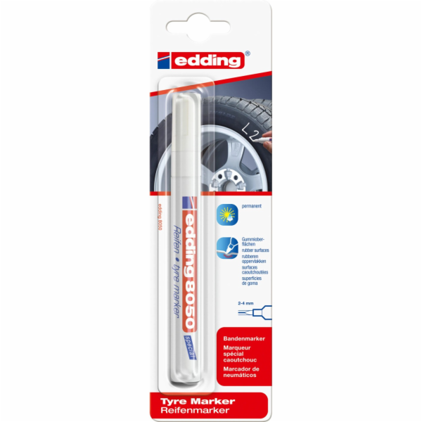 EDDING Popisovač pneumatik 8050 bílý 2 mm - 4 mm