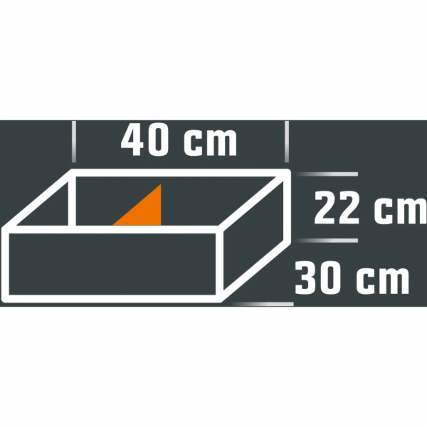 Eurobox-System Dělicí příčka systému Eurobox, bílá, 35,7 ...