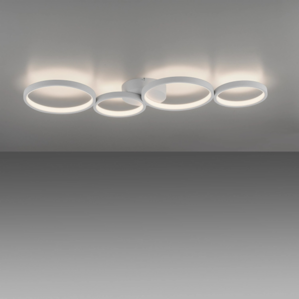 Paul Neuhaus Stropní LED světlo Kiringe White 87 x 31,5 cm