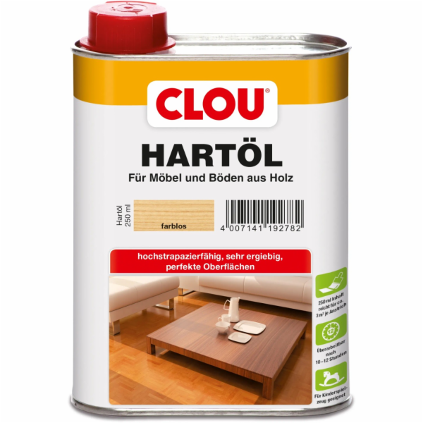 CLOU Tvrzný olej transparentní 250 ml