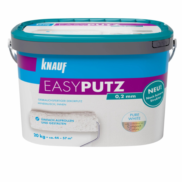 Knauf Dekorativní omítka Easyputz 0,2 mm Sněhově bílá mat...