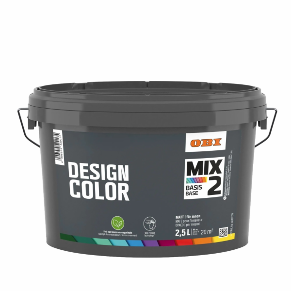 OBI Design Color Mix 2,5 l Base 2