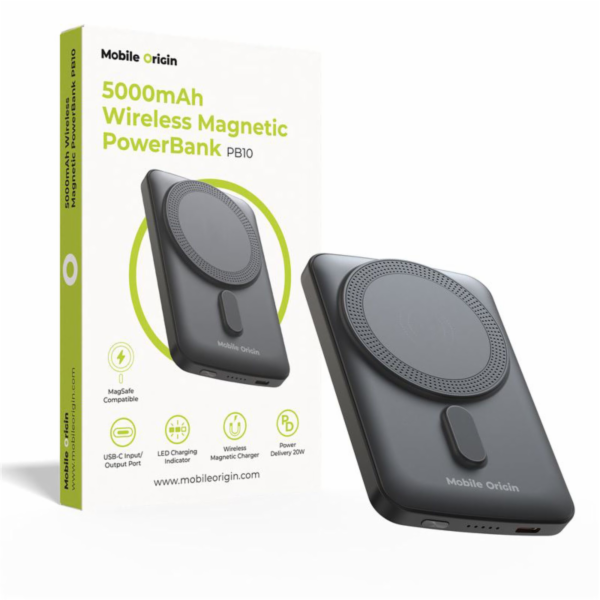 Mobile Origin Magnetic PowerBank  5000mAh PB10