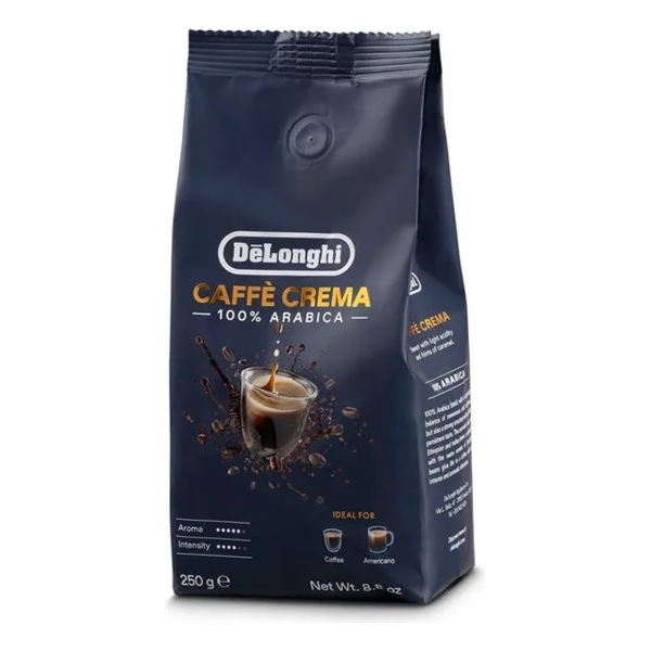 DeLonghi 100% ARABICA Crema 250g zrnková