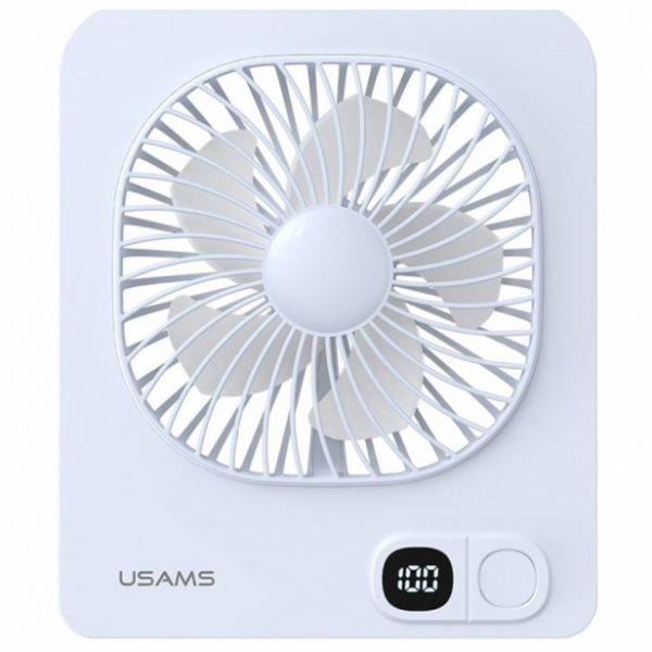 USAMS Magnetický stolní ventilátor, modrý