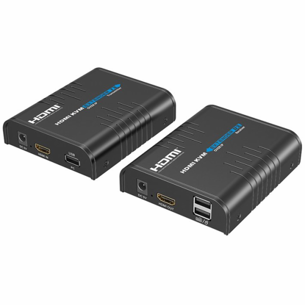 XtendLan HDMI přenos po LAN, vysílač a přijímač, UDP/Mult...