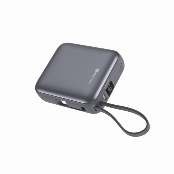 Swissten Power Bank Space 10000 mAh, 35W S Integrovaným K...