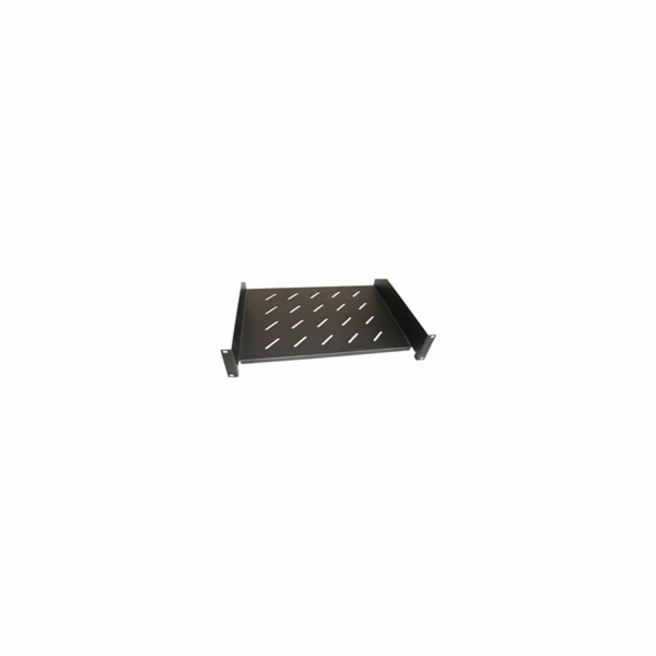 XtendLan Police 400mm, univerzal, 2U, 45kg nosnost, černá