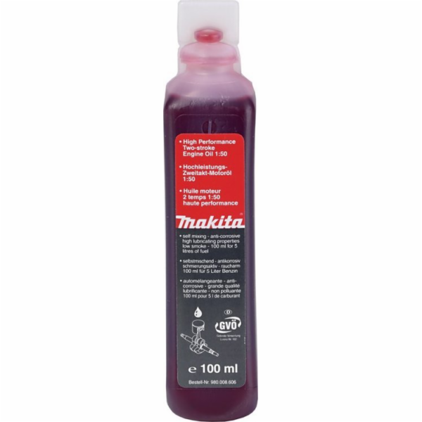 Motorový olej do sekaček Makita 2-Takt 1/50, 0,1l