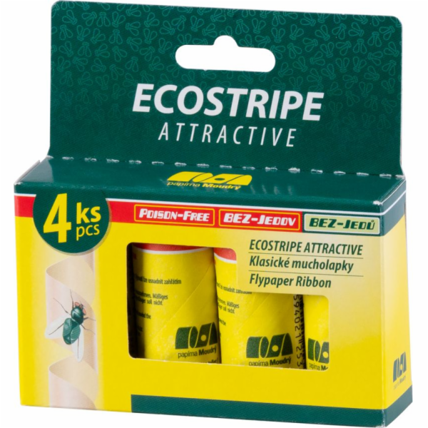 Mucholapka Ecostripe, bal. 4 ks