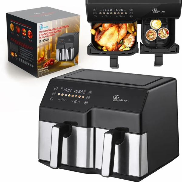 ExtraLink Home Horkovzdušná fritéza SJ-1000 10L EU | Frit...