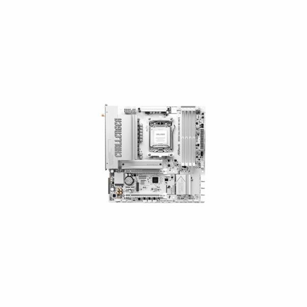 ASRock MB Sc AM5 B850M Challenger WiFi WHITE,  AMD B850, ...