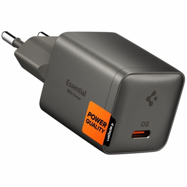 Spigen SPIGEN EE301EU-GAN Essential 1portová síťová nabíj...