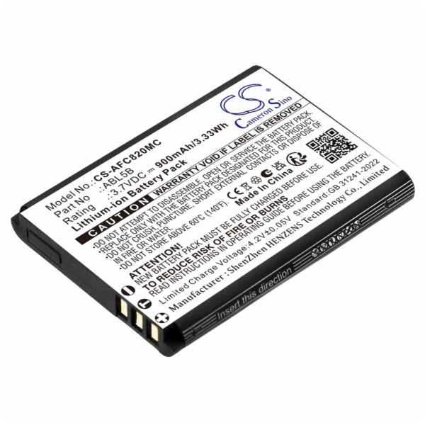 Cameron Sino Baterie typu ABL5B pro Agfaphoto Agfa DC9200...