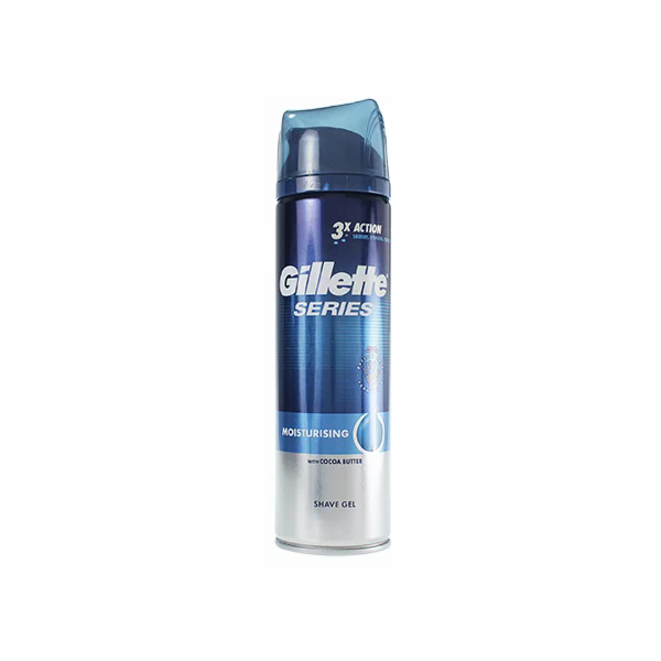 Gillette Series Moisturising Gel na holení, 200 ml