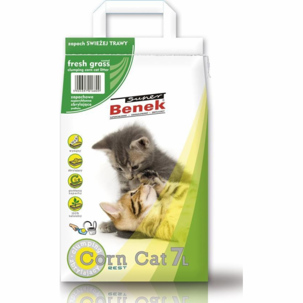 Certech Super Benek Corn Cat Fresh Gras