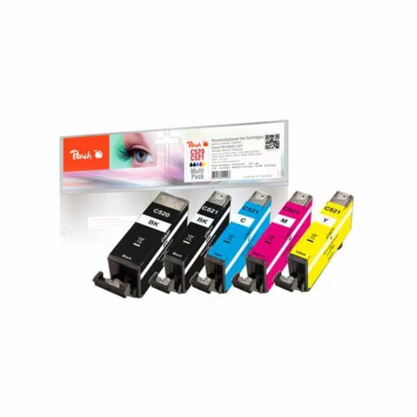 PEACH kompatibilní cartridge Canon PGI-520/CLI-521 MultiPack