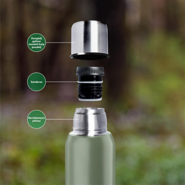 Termoska Outliner YTS-ZW100 khaki 1L