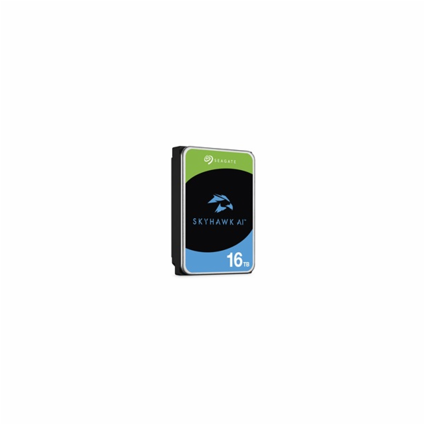 SEAGATE HDD 16TB SKYHAWK AI, 3.5", SATA 6Gb/s, 7200 RPM, ...