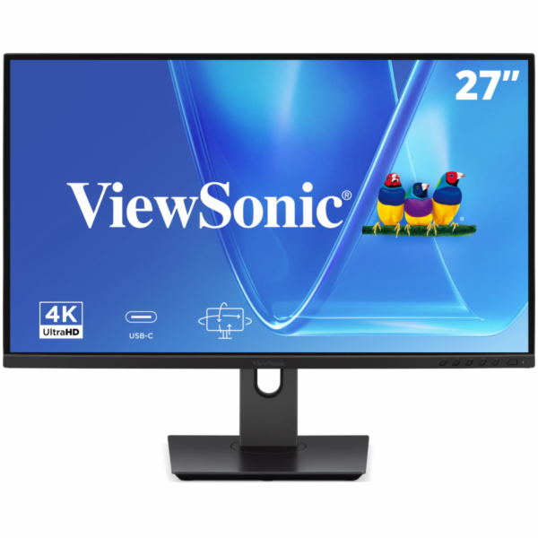 ViewSonic VG2719U-4K 27" UHD Frameless IPS Monitor with 2...
