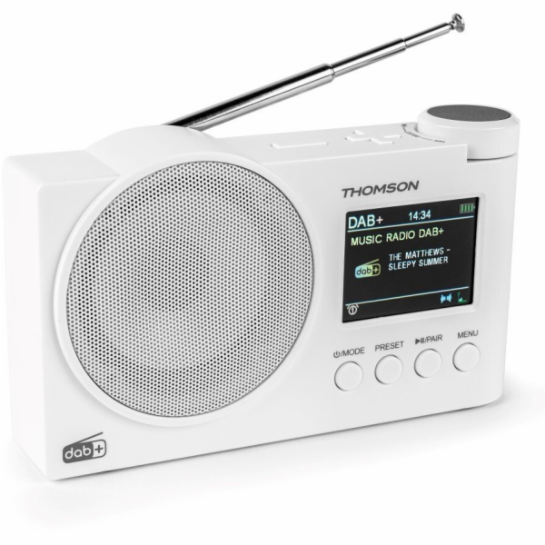 Thomson Radio Přenosné FM DAB+ rádio s Bluetooth USB RT40...