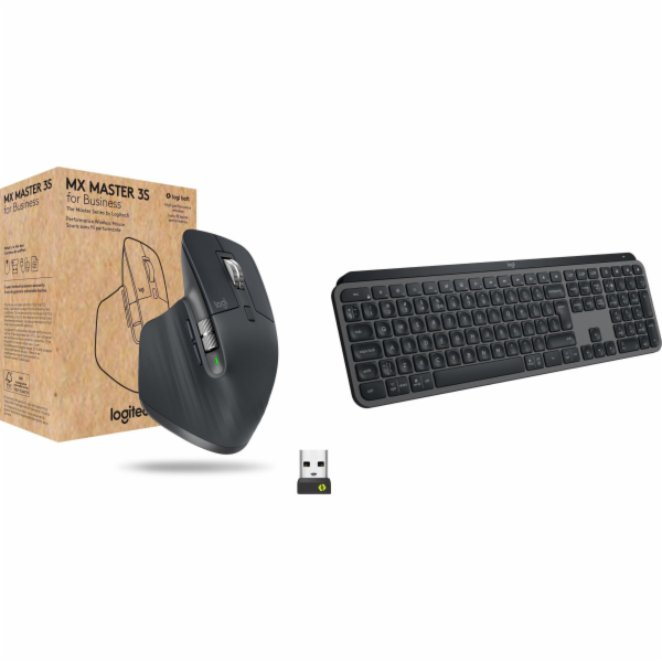 Logitech Myš MX Master 3S pro firmy (910-006582) + bezdrá...