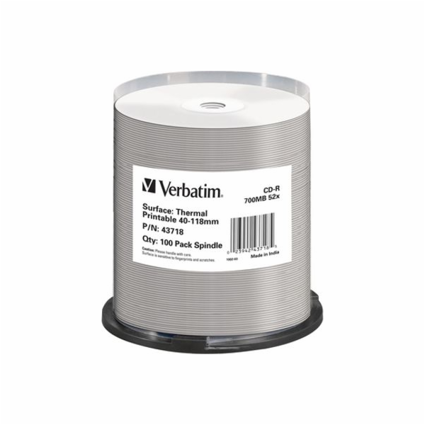 Verbatim CD-R  Thermal Printable - No ID