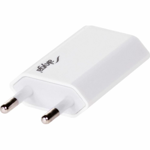 Akyga Síťová USB nabíječka 240V 1000mA 1xUSB bílá