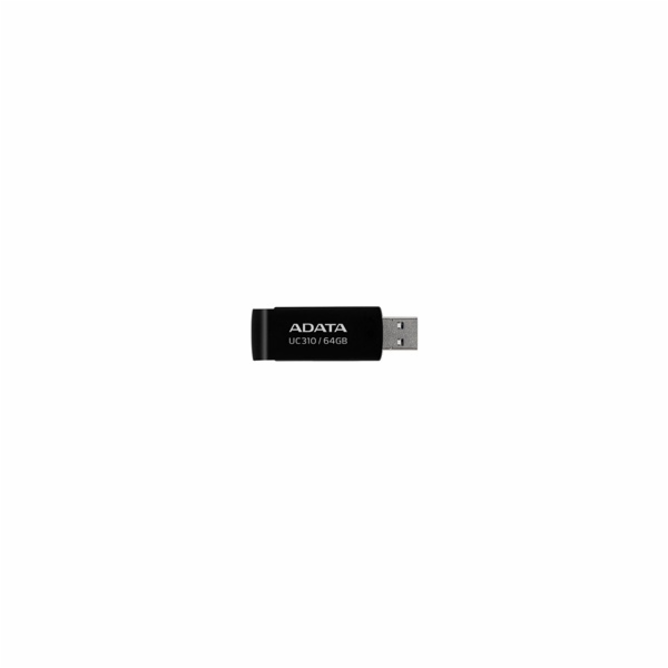 ADATA Flash Disk 64GB UC310, USB 3.2 , černá