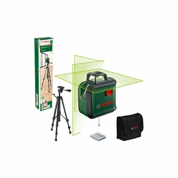 Sada křížového čárového laseru Bosch AdvancedLevel 360