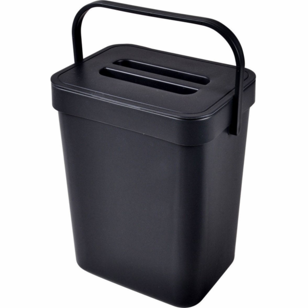 Homea Domácí kompostér s odpadkovým košem a rukojetí, 5l