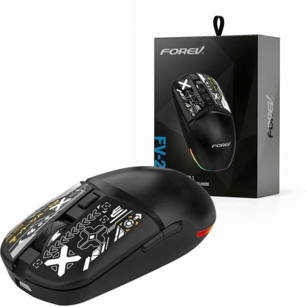 Bezdrátová počítačová myš Forev mouse černá FV-210