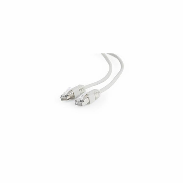 GEMBIRD kabel patchcord Cat5e stíněný FTP 20m, šedý