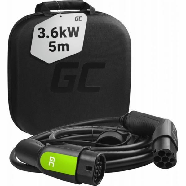 Green Cell Cable Green Cell GC EV Type 2 3,6kW 5m pro nab...