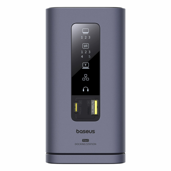 Dokovací stanice 11v1 Baseus Spacemate 100W 2xUSB-C, 4xUS...