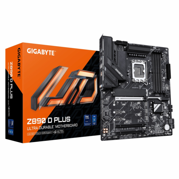 Gigabyte Základní deska Z890 D PLUS s1851 4DDR5 DP ATX
