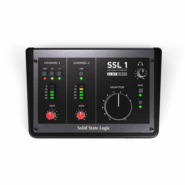 Solid State Logic SSL 1 - audio rozhraní USB-C se 2 vstup...