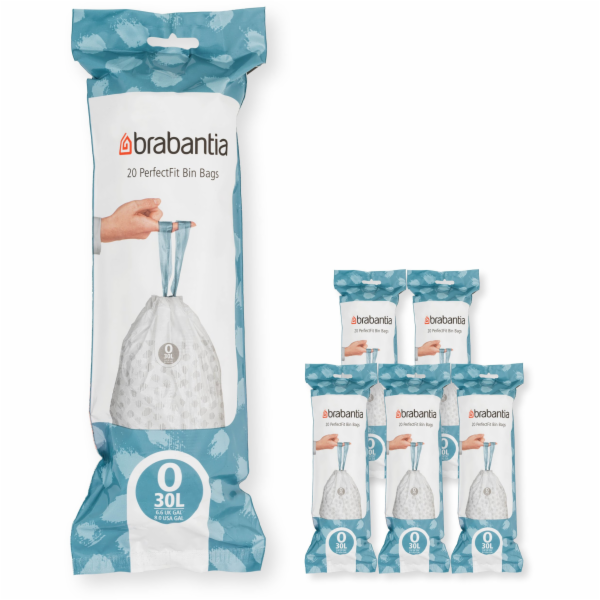 Brabantia Pytle na odpadky PerfectFit velikost O 30L 120 ...