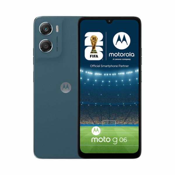 Motorola Moto G06 4GB/128GB Tapestry (modrý)