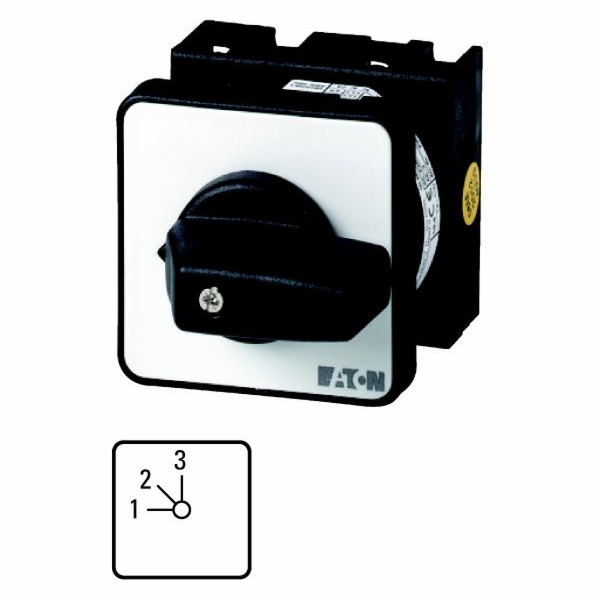 Eaton Vačkový spínač 1-2-3 20A 3P pro instalaci T0-5-8270...